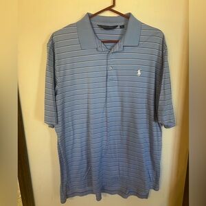 Ralph Lauren‎ Polo Golf Mens Striped Polo Shirt L EUC!